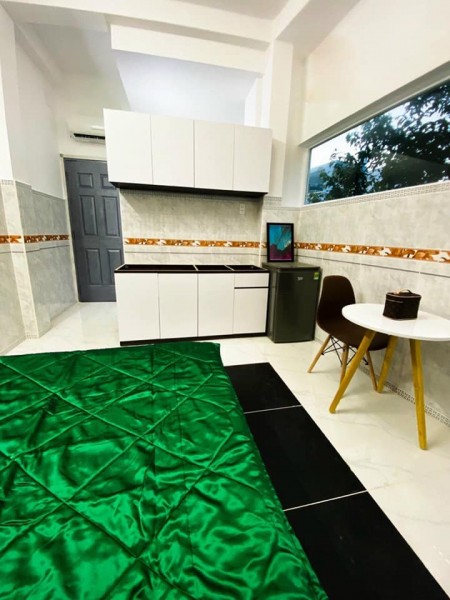 Phòng trọ cho thuê xịn đầy đủ nội thất tại Thích Quảng Đức - Phú Nhuận, 26m2