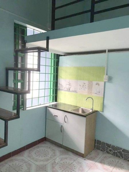 Phòng mới xây, có gác, đậu xe Free, giờ giấc tự do tại Nguyễn Kiệm Gò Vấp, 25m2