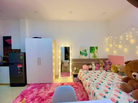 Phòng cho thuê siêu đẹp tại Tôn Đản Quận 4. Full nội thất đẹp, 25m2