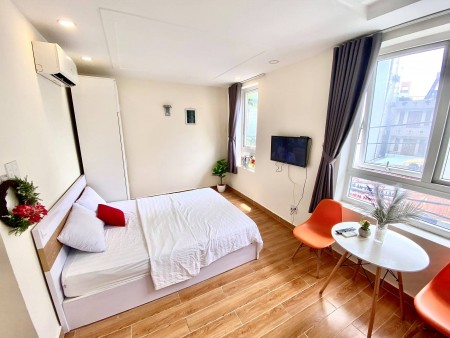 Phòng trọ cho thuê full nội thất, ngay sát sân bay, có sân thượng phơi đồ, 27m2