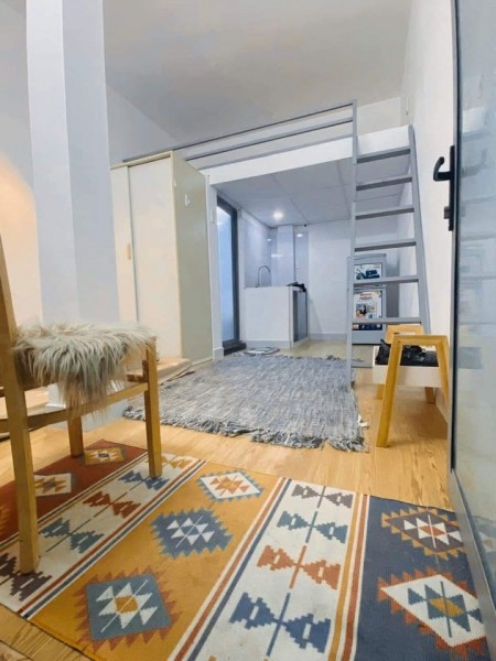 Phòng trọ cao cấp gác siêu rộng full nội thất mới 100% Trương Công Định - Tân Bình, 25m2