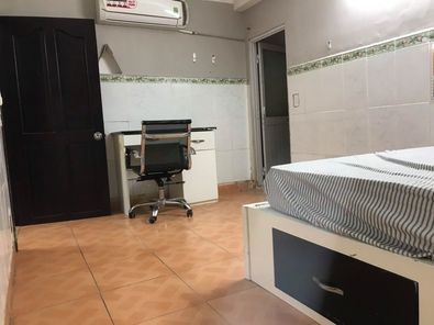 Phòng trọ tại Trần Xuân Soạn Quận 7 gần chân cầu Tân Thuận, Khóa vân tay an ninh, 26m2