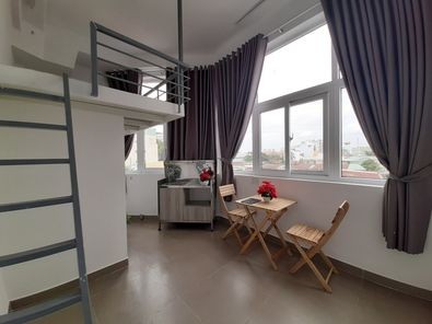Phòng trọ cao cấp, full nội thất cao cấp an ninh tuyệt đối tại Ung Văn Khiêm, Bình Thạnh, 27m2