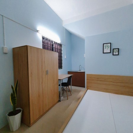 Phòng trọ FULL nội thất, gần Vincom Q9 thuận tiện qua Thủ Đức, Quận 2 và các quận trung tâm. Xách vali vao ở ngay, 16m2