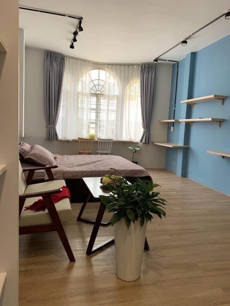 Phòng trọ cho thuê đã đầy đủ nội thất mới 100%, tại trung tâm Quận 1, 28m2