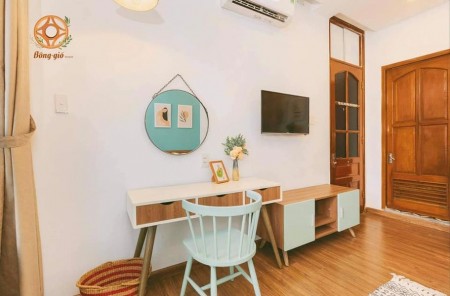 Phòng trọ cao cấp full nội thất mới tinh từ trông ra ngoài, khu an ninh, xung quanh đầy đủ tiện ích, 26m2