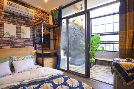 Phòng trọ cao cấp, full nội thất decor sẵn siêu sang xịn, 27m2