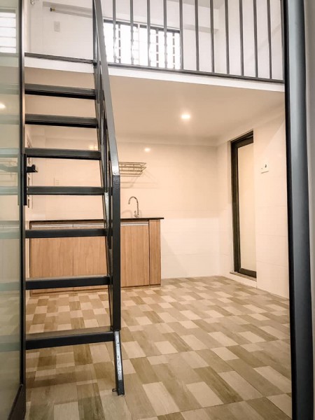 Phòng trọ cao cấp, hiện đại khang trang, mới xây, có gác lửng, vị trí thuận lợi trước nhà, 22m2
