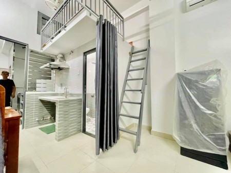 Cho thuê phòng trọ full nội thất máy giặt luôn riêng, giờ giấc tự do, an ninh bảo đảm, 25m2