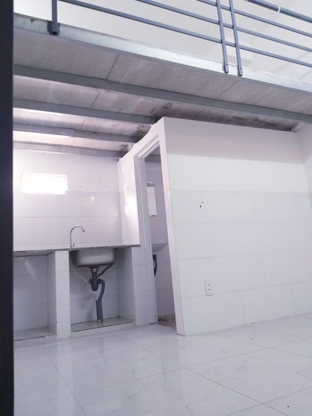 Cho thuê phòng trọ tại Bình Tân, có hầm để xe riêng, cửa vân tay, giờ tự do, Camera an ninh, 17m2