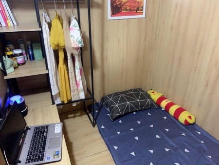 Phòng trọ dạng SleepBox mỗi người 1 phòng riêng có không gian riêng tư kín đáo, đủ tiện nghi, 30m2
