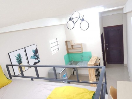 Cho thuê phòng trọ tại Tân Bình, phòng full nội thất, nhà có thang máy, giờ giấc tự do, 25m2