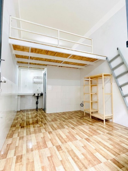 Phòng trọ cao cấp tiện nghi diện tích 18m2 sàn + 12m2 gác tại 159/1 Bạch đằng F2 Tân Bình, 20m2