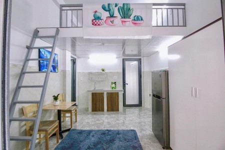 Phòng trọ cao cấp có gác rộng, full tiện ích tại số 8 đường Cầm Bá Thước, Phú Nhuận, 29m2