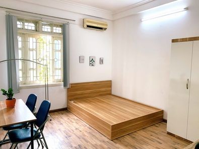 Phòng đẹp lắm các bác ạ, Rộng hơn 20m2, full đồ dùng tại Số 46 ngõ 121 Chùa Láng, 20m2