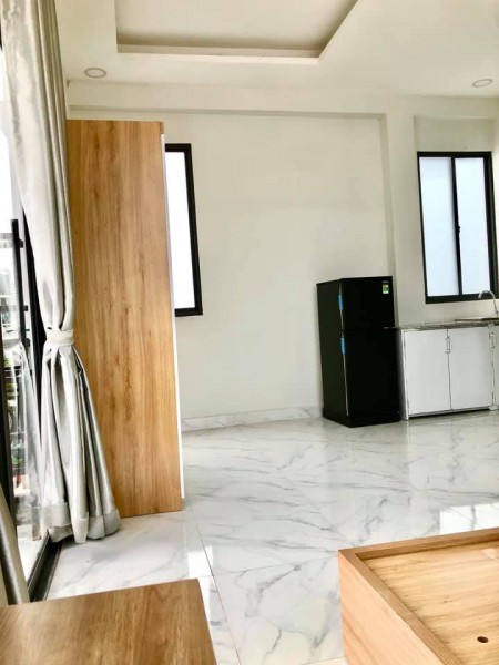 Phòng cao cấp full nội thất có ban công thoáng mát tại 261 Chu Văn An, p12, Bình Thạnh, 26m2