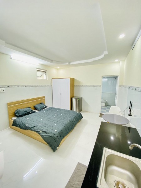 Cho thuê phòng trọ dạng căn hộ studio, full nội thất. Giá chỉ tử 3,7tr - 4tr/tháng, 25m2