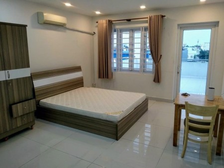 Phòng trọ full nội thất, ban công thoáng mát, giá rẻ tại 839 Phan Văn Trị, Phường 11, Gò Vấp, 25m2