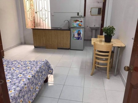 Cho thuê phòng trọ mới đẹp full nội thất giá sinh viên tại 43 Đường Hồ Văn Huê, Phường 9, Phú Nhuận, 21m2