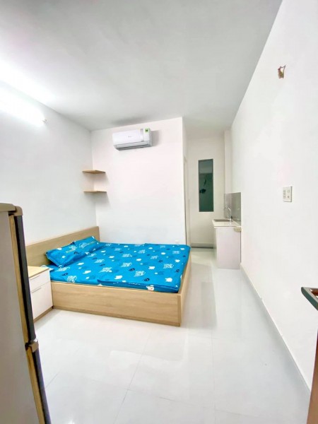 Phòng mới trong tòa nhà mới, full nội thất, được nuôi thú cưng tại 493A Cách Mạng Tháng Tám, Quận 10, 28m2