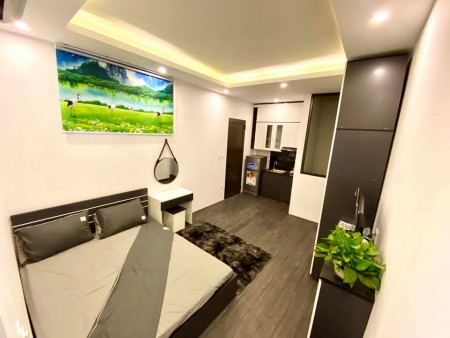 Phòng mới đẹp, full nội thất cao cấp tại số 22 ngõ 129 Đường Thiên Hiền, Nam Từ Liêm. Giá rẻ, 25m2