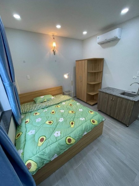 Cho thuê phòng trọ tại Hoàng Văn Thụ, Phú Nhuận. Phòng mới, full nội thất, giá rẻ, lh 0589005810, 25m2