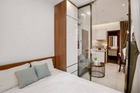 Cho thuê phòng cao cấp thiết kế tiện nghi dạng CHDV tại 78 Thạch Thị Thanh, Tân Định, Quận 1, 26m2