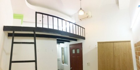 Có phòng trống có gác rộng, có máy giặt chung và đủ nội thất như hình tại 82 Đinh Bộ Lĩnh, BT, 24m2