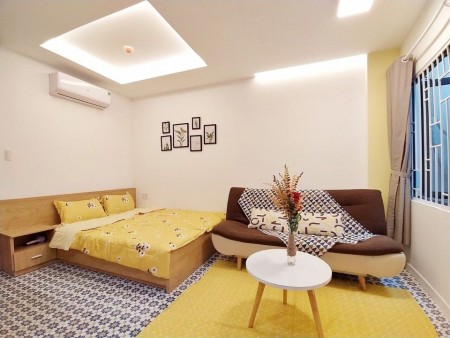 Phòng trọ mới, full nội thất cửa sổ mát mẽ tại 19 Hồ Văn Huê, Phú Nhuận. Lh xem ngay 0939157208, 25m2