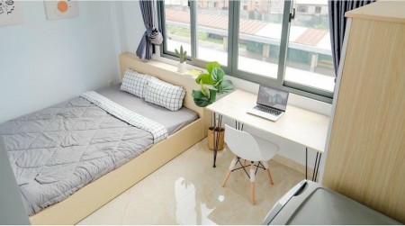 Chỉ còn 1 phòng duy nhất giá rẻ tiện nghi nội thất đầy đủ sang trọng tại 358/ CMT8 Quận 3, 25m2