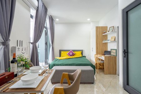 Cho thuê phòng trọ cao cấp full nội thất sang chảnh chỉ 4 triệu/tháng tại 981 Đường Cách Mạng Tháng, 25m2