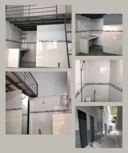 Phòng mới xây tại Phường 12, Gò Vấp gần chợ, gần siêu thị, Gác lửng, tối đa 4 người ở, giờ tự do, 24m2