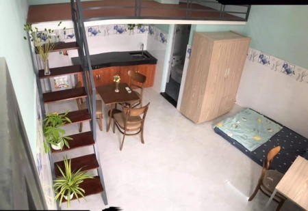 Cuối tháng mình trống 1 phòng full nội thất, có gác, có ban công, rộng 25m2 tại Gò Vấp, 25m2