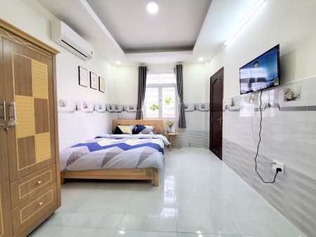 PHÒNG STUDIO CỬA SỔ LỚN CÁCH SÂN BAY 500M. ĐẦY ĐỦ NỘI THẤT, 22m2