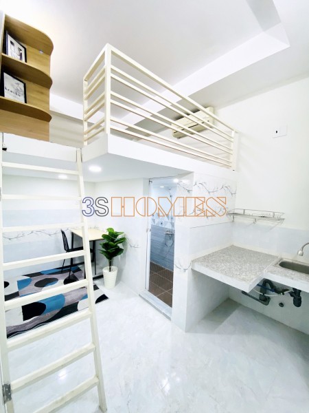 PHÒNG CÓ GÁC, SẴN NỘI THẤT GẦN ĐẦM SEN Q.TÂN PHÚ, 24m2