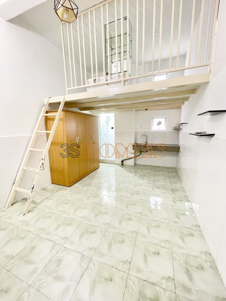 Phòng có gác dạng chung cư mini. Sẵn nội thất gần khu CN Tân Bình, 25m2