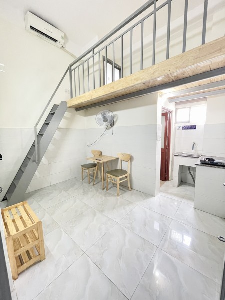 TRỐNG 1 PHÒNG CÓ GÁC CAO 1M8. DẠNG CHUNG CƯ MINI GẦN KHU CN TÂN BÌNH, 25m2