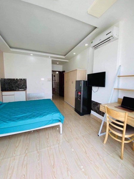 Giữa T8 trống 1 phòng full nội thất ngay trung tâm Phú Nhuận trên đường Nguyễn Văn Đậu, 23m2