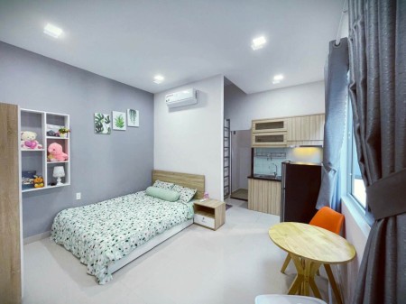 Phòng Đẹp, Thoáng Mát, Nhà Mặt Tiền phòng full nội thất tại Lê Lai, Phường 3, Gò Vấp, 25m2