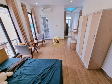 Cho thuê căn hộ 1 phòng ngủ full nội thất ở đh Hufi Tân Phú, 35m2