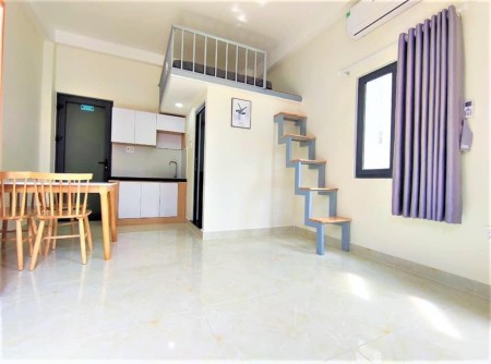 Cho thuê căn hộ có gác ở Phổ Quang Tân Bình, 28m2