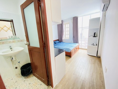 Cho thuê căn hộ full nội thất ở liền Lê Văn Thọ Gò Vấp, 28m2