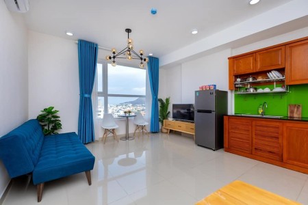 cho thuê CHDV mới full nội thất Hoàng Hoa Thám_ p12 _Tân Bình., 33m2