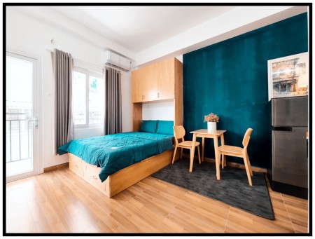 CHO THUÊ CĂN HỘ studio đẹp mới 100% có nội thất Tân bình, 27m2