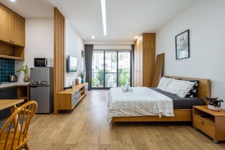 CHO THUÊ CĂN HỘ 1PN Ở THĂNG LONG TÂN BÌNH FULL NỘI THẤT, 28m2