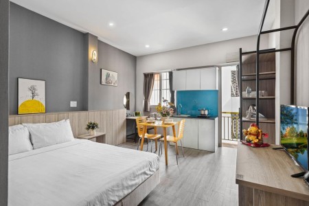 Cho thuê CHDV mới tinh full nội thất ở Thống Nhất _ Gò Vấp, 30m2