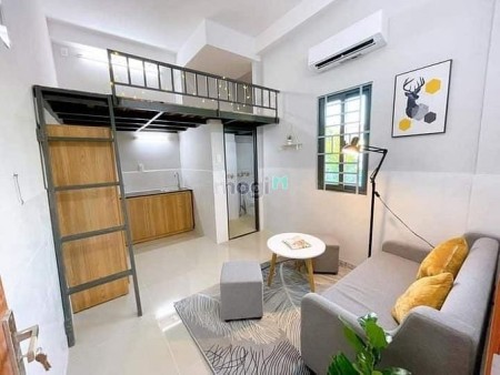 Căn hộ có gác rộng 30m ở gần Cv Gia Định Tân Bình, 30m2