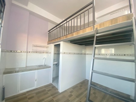 Phòng trọ SV_Gác cao_30m2_Ngay Hufi_Ở đc 4,5 người, 30m2