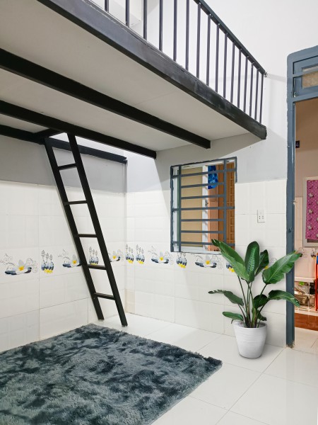 Cho thuê Phòng trọ có gác, phường 1, Tân Bình, 18m2