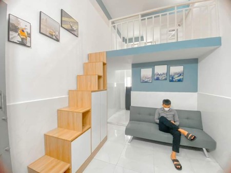 Cho Thuê Căn Hộ Cao Cấp Full Nội Thất Có Gác Gần Đầm Sen, 30m2